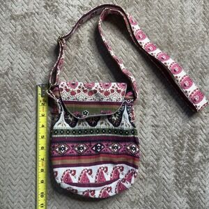 Women's Cotton Small Crossbody Bag Shoulder Purse Phone Handbag Satchel Travel